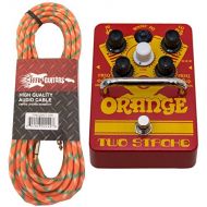 Orange Two Stroke Boost EQ Effect Pedal Footswitch w/Effin Tweed Cable - New