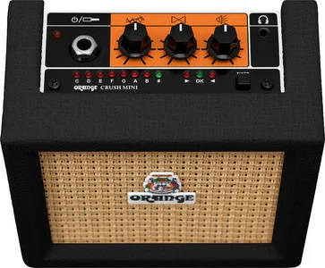  Orange Crush Mini 3-watt Micro Amp - Black