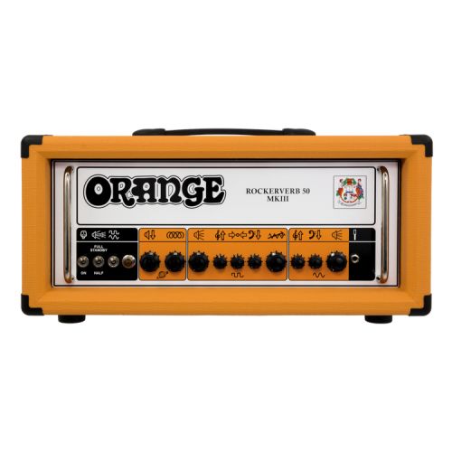  Orange Rockerverb 50 MKIII - 50-watt 2-channel Tube Head with Cover