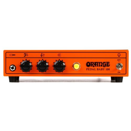 Orange Pedal Baby 100 - 100-watt Class A/B Power Amplifier with Rackmount Kit