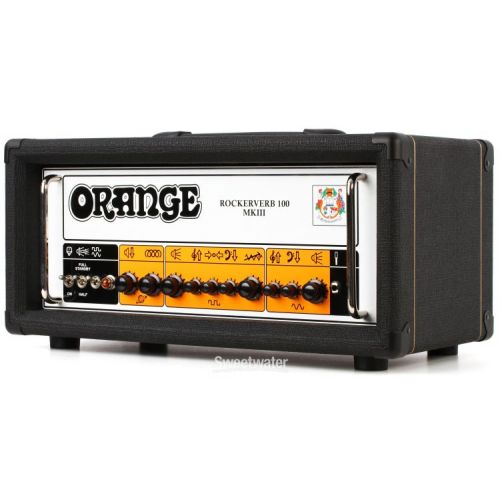  Orange Rockerverb 100 MKIII - 100-watt 2-channel Tube Head - Black