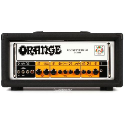  Orange Rockerverb 100 MKIII - 100-watt 2-channel Tube Head - Black