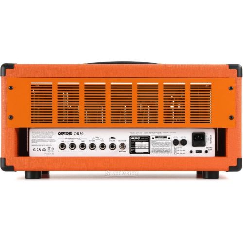  Orange OR30 30-watt 1-channel Tube Amplifier Head - Orange