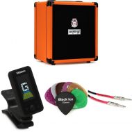 Orange Crush Bass 25-watt Combo Essentials Bundle - Orange