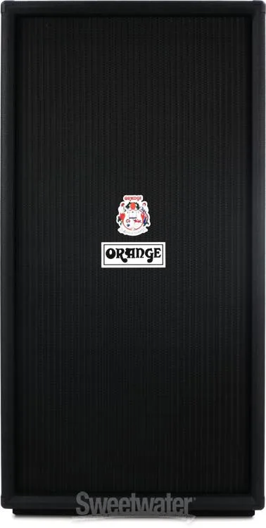  Orange OBC810 8x10 inch 1200-watt Bass Cabinet - Black