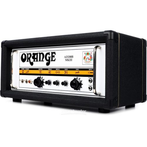  Orange AD200B MK 3 200-watt Bass Head - Black