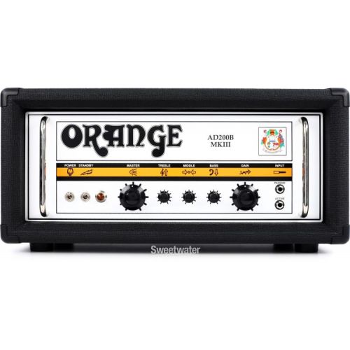  Orange AD200B MK 3 200-watt Bass Head - Black