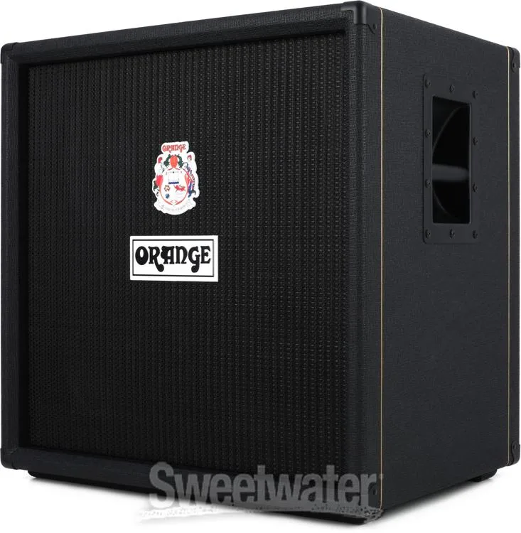  Orange OBC410 4 x 10-inch 600-watt Bass Cabinet with Horn 8-ohm - Black