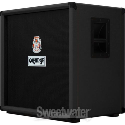  Orange OBC410 4 x 10-inch 600-watt Bass Cabinet with Horn 8-ohm - Black