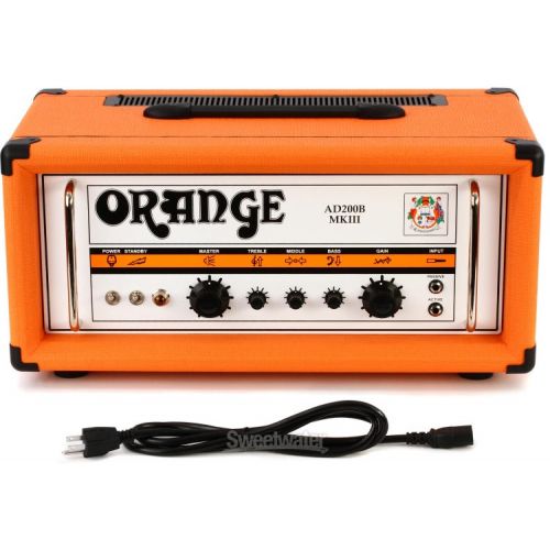  Orange AD200B MK 3 200-watt Bass Head with Cover