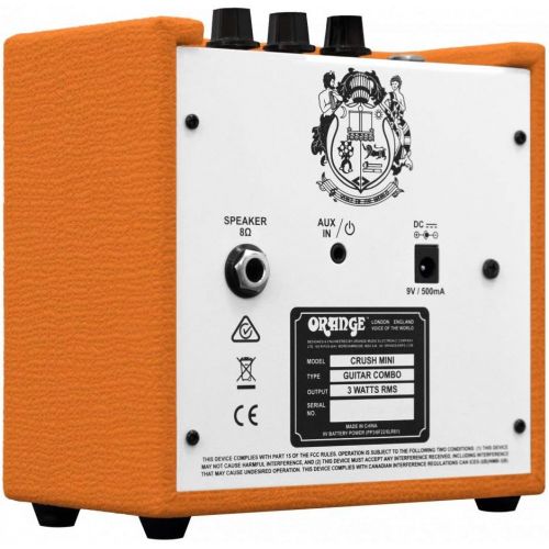  Orange Crush Mini 3-Watt Micro Amp - Orange