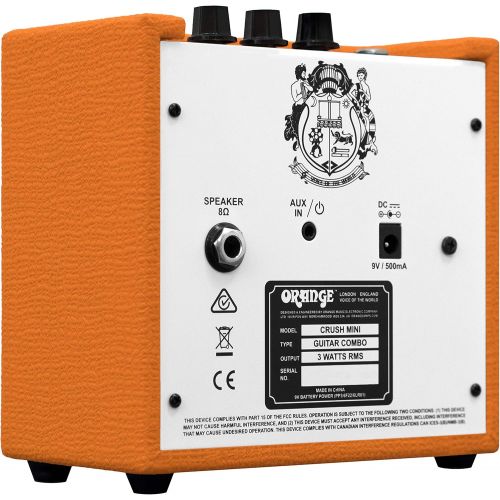  Orange Crush Mini 3-Watt Micro Amp - Orange