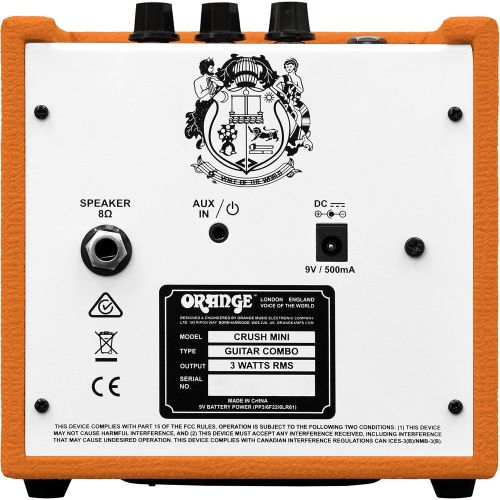  Orange Crush Mini 3-Watt Micro Amp - Orange