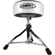 Orange County Drum & Percussion},description:This OCDP Drum Throne features double-braced tripod legs; a thick-padded, silver-sparkle height-adjustable seat with memory lock; and h