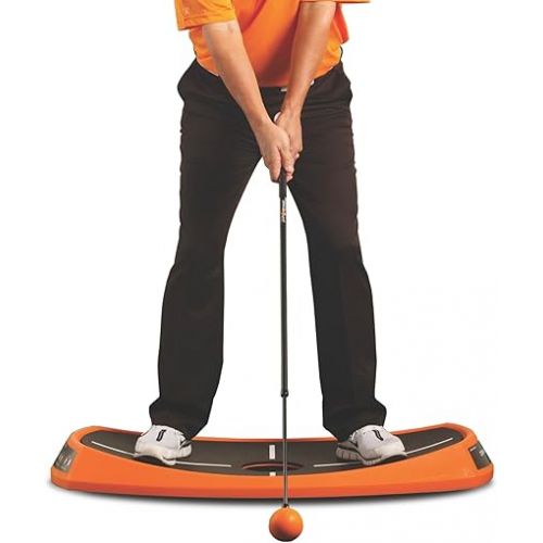  Orange Peel Balance Trainer Aid for Improved Balance by Orange Whip Golf - Upgrade Option with Resistance Band Fitness Training