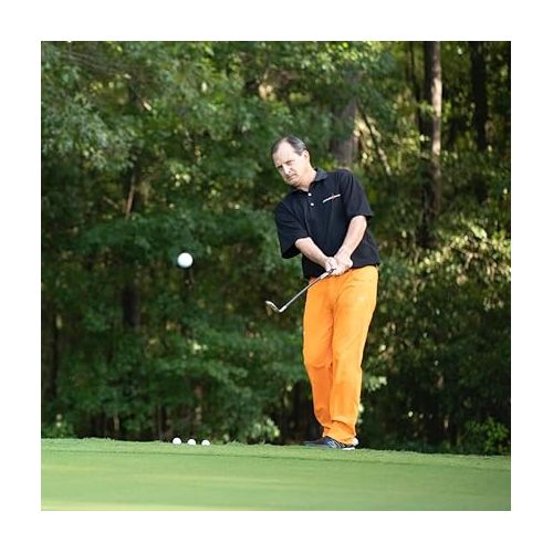  Orange Whip Patented Wedge, Golf Short Game Swing Trainer Aid, Made in USA, for Increased Precision and Rhythm