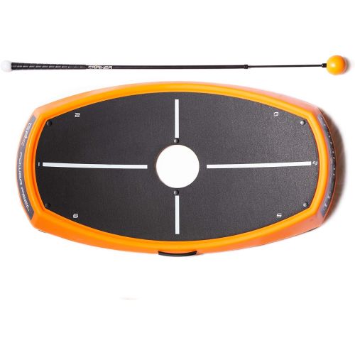  Orange Whip Bundle - Full-Sized Golf Swing Trainer & Orange Peel Balance Trainer