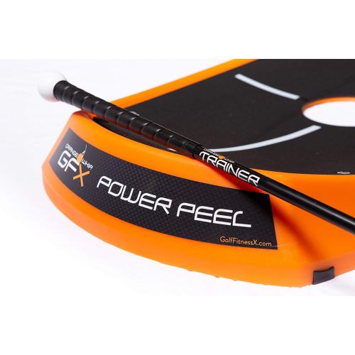  Orange Whip Bundle - Full-Sized Golf Swing Trainer & Orange Peel Balance Trainer