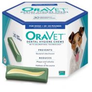 Oravet Dental Hygiene Chews Small 1024lbs (30 Count)