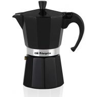 OrbegozoAluminium Kaffeemaschine, schwarz 12 Tassen Schwarz