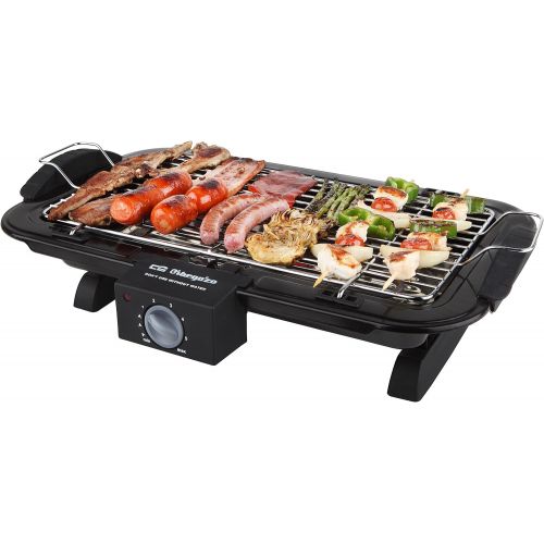  Orbegozo BCT 3850 Tischgrill, rechteckig, 2200W, Elektroanschluss, 230V, Schwarz