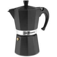 OrbegozoAluminium Kaffeemaschine, schwarz 6 Tazas Schwarz