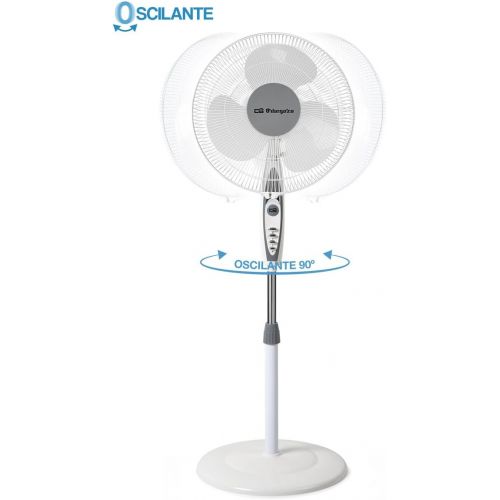  Orbegozo 0147?SF Christmas VENTILATEUR with Stand 40?cm White