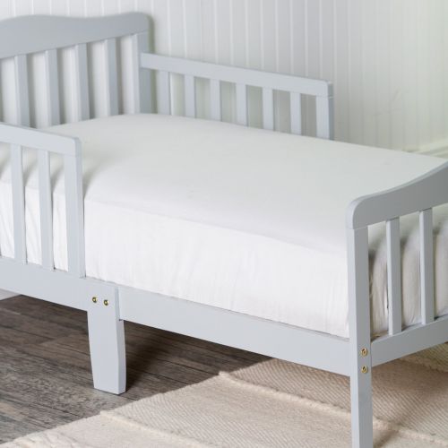  Orbelle Contemporary Solid Wood Toddler Bed - Gray