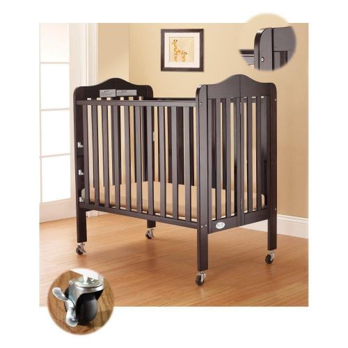  Orbelle TinaNoa Portable Crib-Color:Espresso