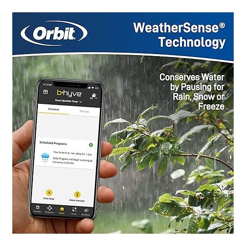  Orbit B-hyve 4-Zone Smart Indoor Sprinkler Controller