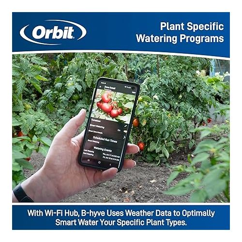  Orbit 24634 B-hyve XD 4-Port Smart Hose Watering Timer