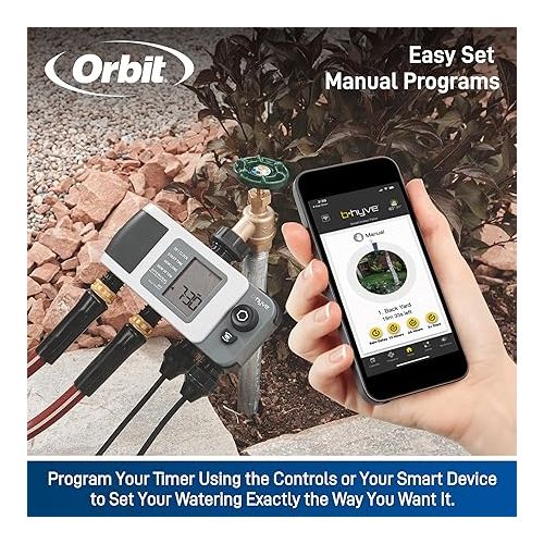 Orbit 24634 B-hyve XD 4-Port Smart Hose Watering Timer