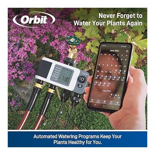  Orbit 24634 B-hyve XD 4-Port Smart Hose Watering Timer