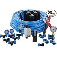 In-Ground Sprinkler System with B-hyve Wi-Fi Hose Watering Timer and Hub