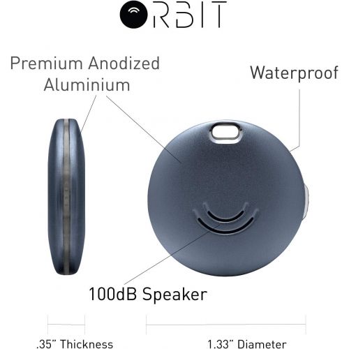  [아마존베스트]Orbit - Bluetooth Key Finder - Silver