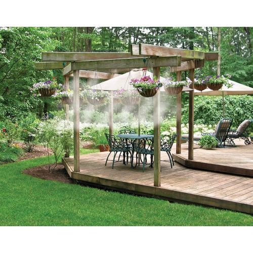  2 Pack - Orbit Performance PVC 12 Inch Outdoor Cooling Mist System