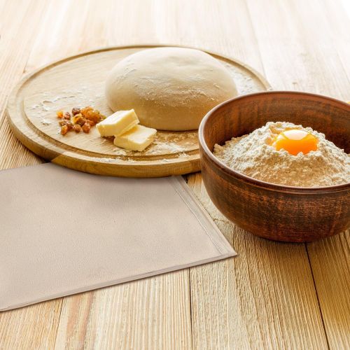  [아마존베스트]Orblue Bakers Couche and Proofing Cloth, 100% Cotton Fabric for Bread Dough Baking, Shaping Tool for Baguettes, Loaves, Ciabatta, 24 x 36 Inches