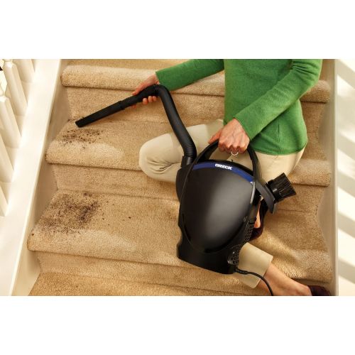  [아마존베스트]Oreck Ultimate Hand Held Bagged Canister Vacuum Cleaner, Corded and Lightweight, for Home and Car, Black, CC1600