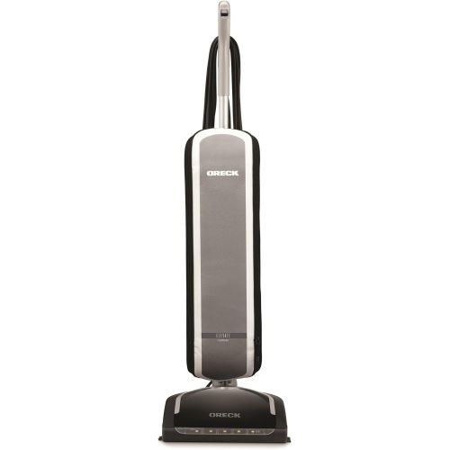  Oreck Elevate Conquer Bagged Upright Vacuum Cleaner, 2 Speed Control with HEPA Media Filtration, Lightweight, 35ft Power Cord, UK30300, Grey