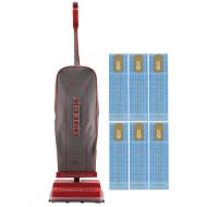 Oreck Commercial U2000RB-1 Commercial 8 Pound Upright Vacuum with EnduroLife with 6 Oreck Bags
