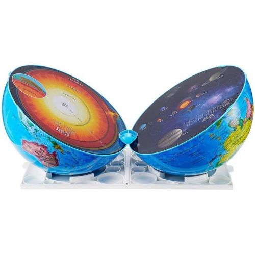  [아마존베스트]Oregon Scientific SG338R Smart Globe Explorer AR Educational World Geography Kids-Learning Toy Space Planet Science Earths Inner Core Bluetooth Pen