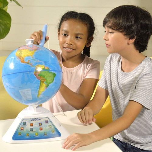  [아마존베스트]Oregon Scientific Smart Globe Discovery Educational World Geography Kids - Learning Toy