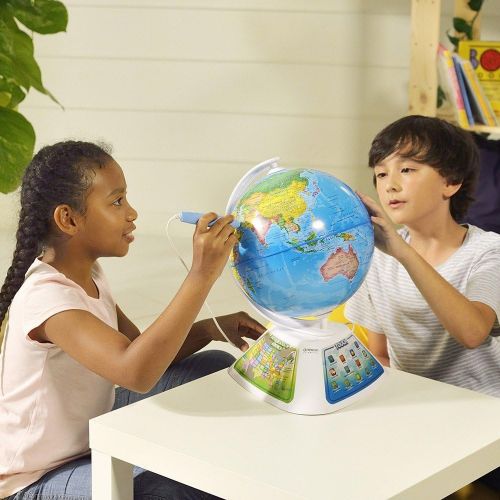  [아마존베스트]Oregon Scientific Smart Globe Discovery Educational World Geography Kids - Learning Toy