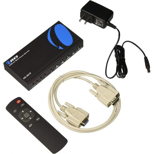  [아마존핫딜][아마존 핫딜] Orei HD-201P 2 X 1 High Speed HDMI Switcher with IR Remote (RS-232) - Supports 3D 1080P with Picture in Picture