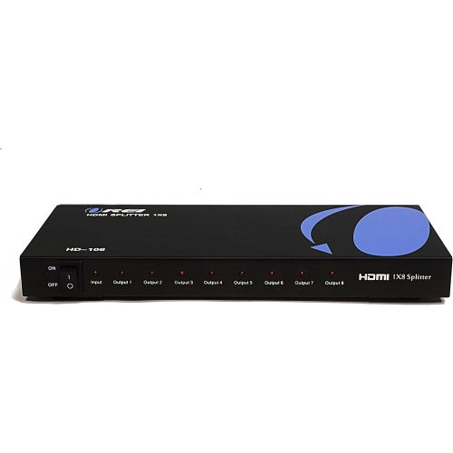  [아마존 핫딜] Orei HD-108 1x8 8 Ports HDMI Powered Splitter for Full HD 1080P & 3D Support (One Input to Eight Outputs)