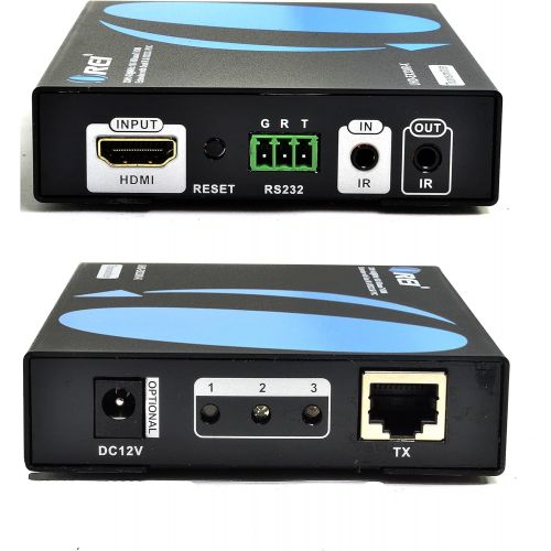  [아마존 핫딜] Orei OREI UltraHD HDMI Extender 18G HDBaseT Over Single CAT5e/CAT6 Cable 4K @ 60Hz Upto 230FT With Dual IR Remote 1080P Upto 330 Ft - Power Over Cable - RS-232 - Zero Latency