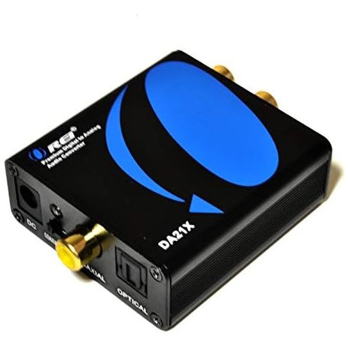  [아마존베스트]Orei OREI Digital to Analog Audio Converter - Optical SPDIF/Coaxial to RCA L/R with 3.5mm Jack Support Headphone/Speaker Output DA21