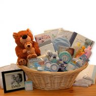 Organic Stores Gender Neutral Baby Gift: Welcome Home Precious Baby Basket -Yellow
