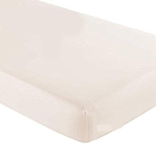  Organic Textiles LLC OrganicTextiles Crib/Toddler Natural Latex Mattress Topper 3, Organic Cotton Cover Included, Made Naturally Without Harmful Additives