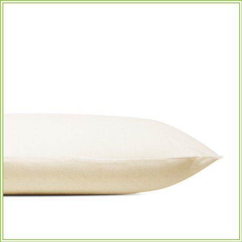  OrganicTextiles Premium All Natural Latex Low Profile Pillow. Low Height Latex Pillow for Sleeping Comfort (Firm)